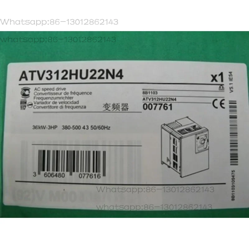 ATV312HU22N4 NEW ATV312 three-phase 2.2KW converter