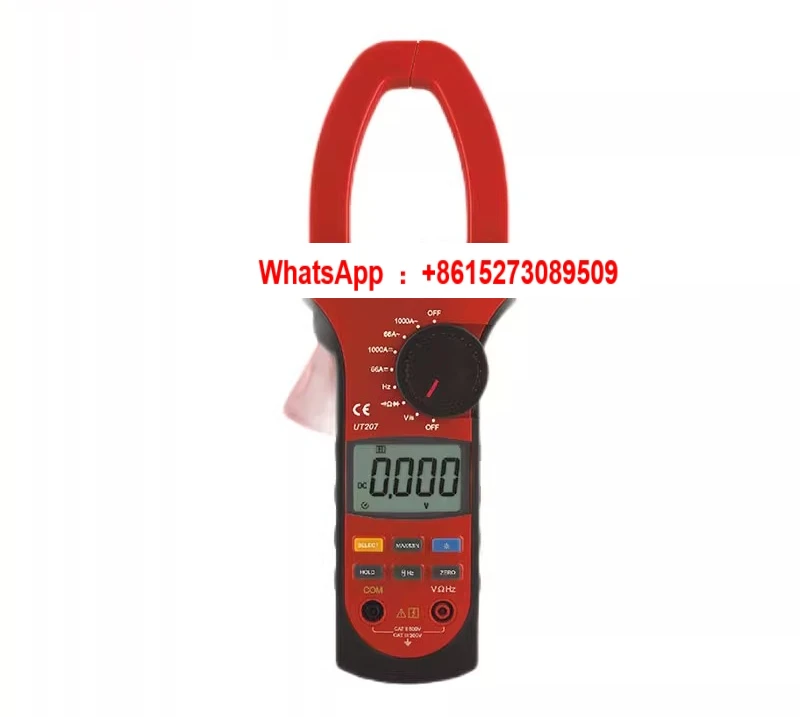 UT207 UT208 UT209 AC/DC digital clamp meter multimeter 1000A