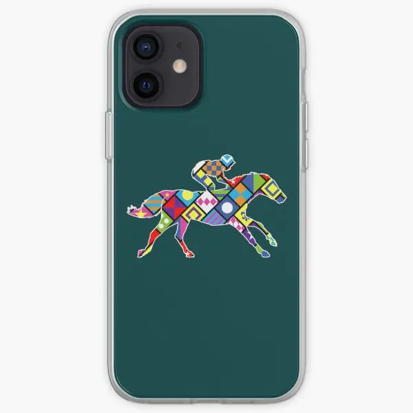 Cute Kentucky Horse Racing Silks Iphone  Phone Case Customizable for iPhone 6 6S 7 8 Plus X XS XR Max 11 12 13 14 Pro Max Mini