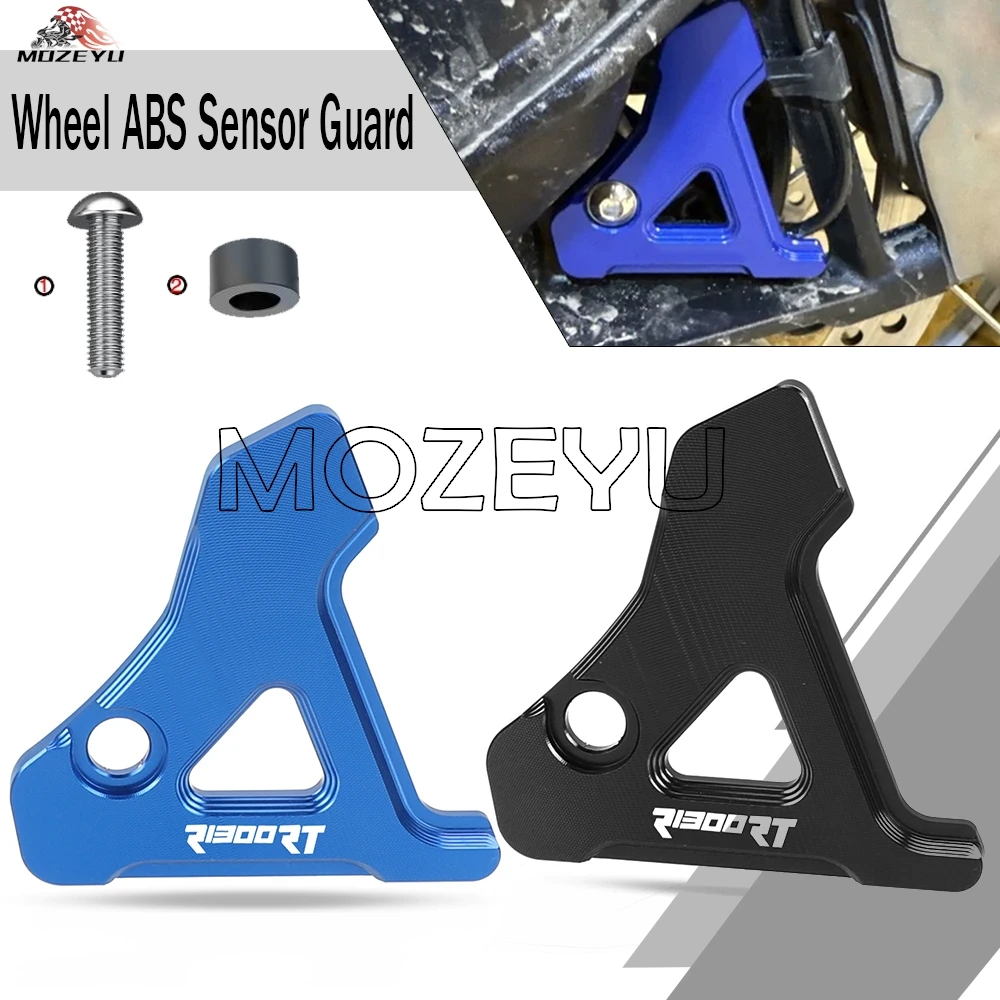 

Motorcycle Accessories CNC Front Wheel ABS Sensor Protection Guard Cover For BMW R1300RT R 1300 RT R 1300RT Option 719 2025 2026