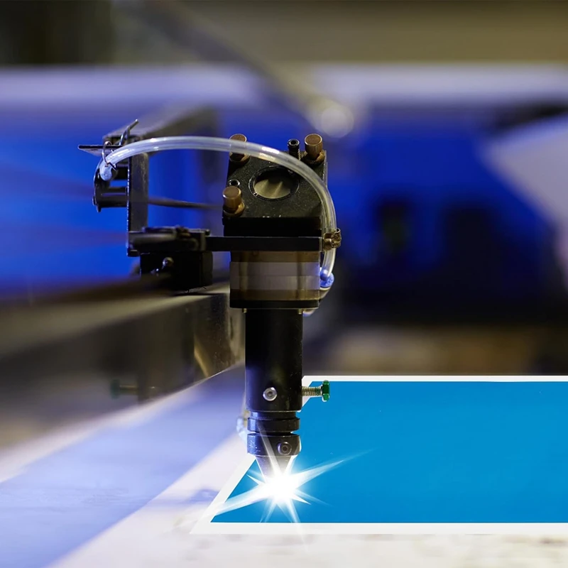 Dimmable Blue Laser Engraving Cor Papel, Adequado para Vidro, Metal, Cerâmica, Artesanato DIY, 39X27cm, 2Pcs