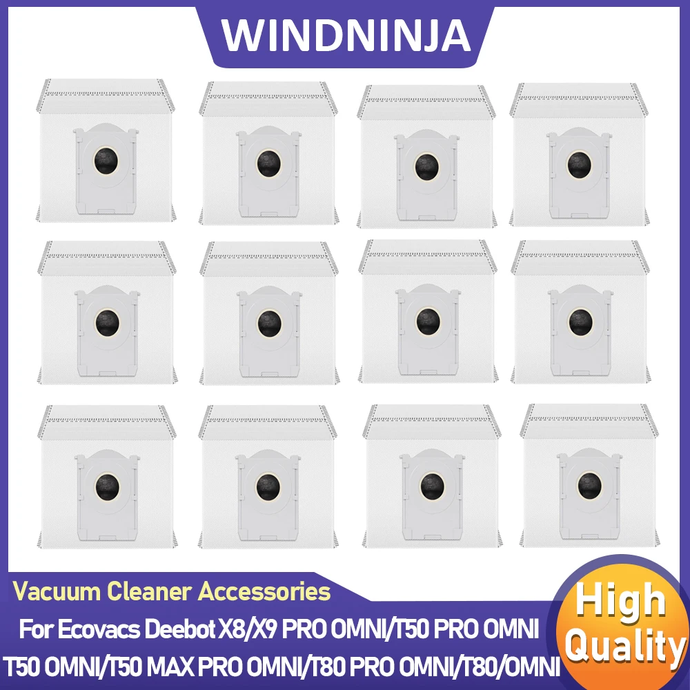 Staubbeutel Anti-Staubbeutel-Teil für Ecovacs Deebot X8 X9 PRO OMNI T50 PRO OMNI T50OMNI T50 MAX PRO OMNI T80 PRO OMNI T80OMNI Staubsauger