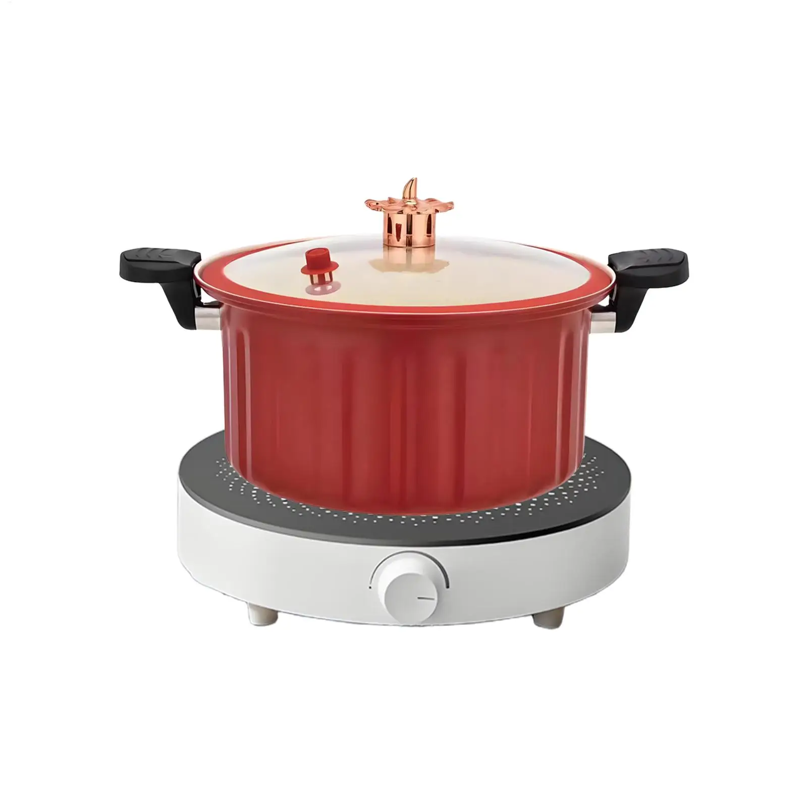 

Nonstick Pot Kitchen Pots For Cooking With Lids Pressure Cooker Kitchen Pan With Handle For Rice Stock Sauce Soup Spaghetti