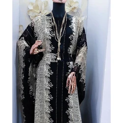 Elegant Summer Maxi Dress Women 2024 Casual Streetwear Vintage Geometric O Neck Boho Beach Long Loose Dresses Female Vestidos