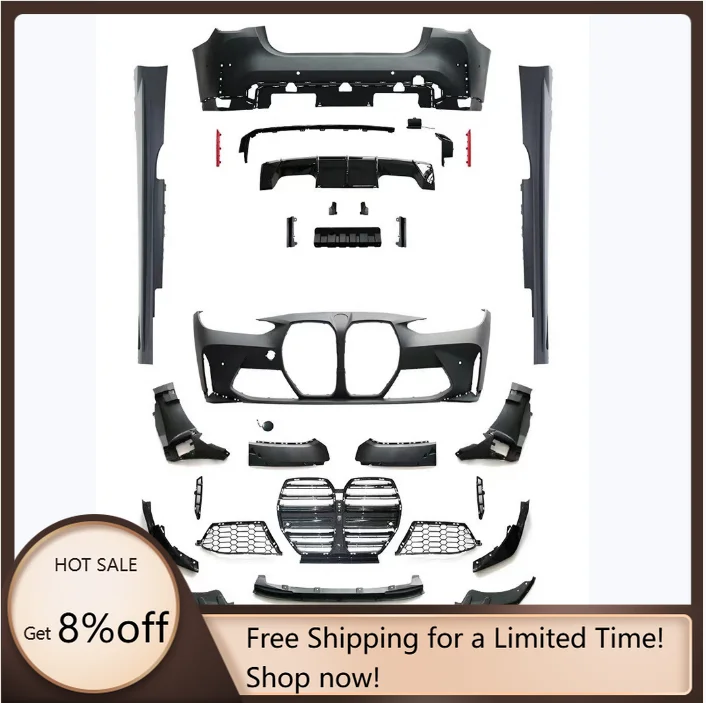 

Подходит для BMWS 4-й серии G22, модифицированного переднего и заднего бампера M4 Thunder в сборе