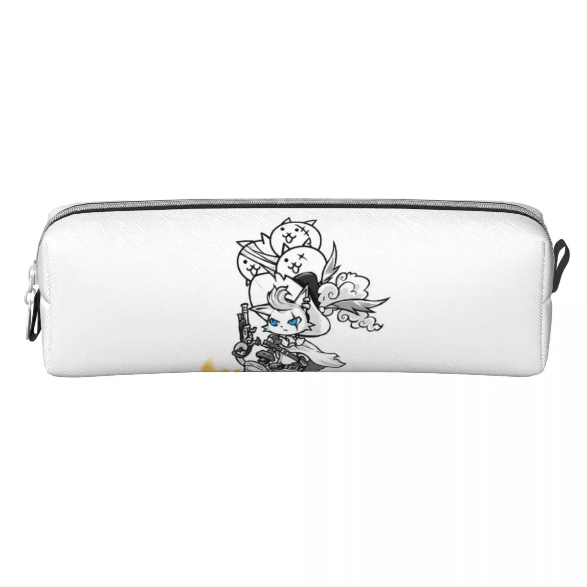 

Battle Cats Pencil Cases Large Storage Pen Bags Pen Box For Boys Girls Students Stationery Pencil Pouch Cosmetic bag