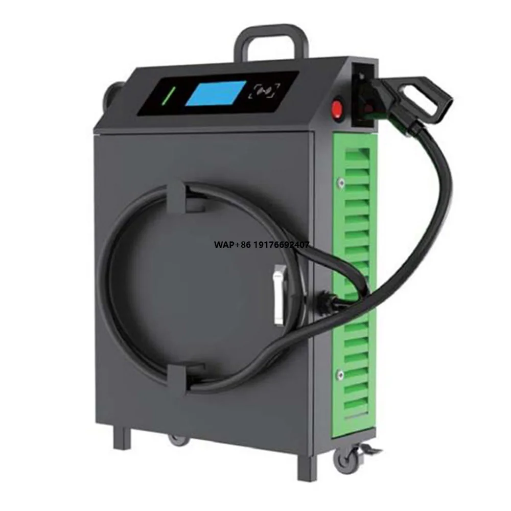 Mobile EV DC Charger 40kw Portable Mobile EV DC Fast Charger Station CCS2 EV Charging Station