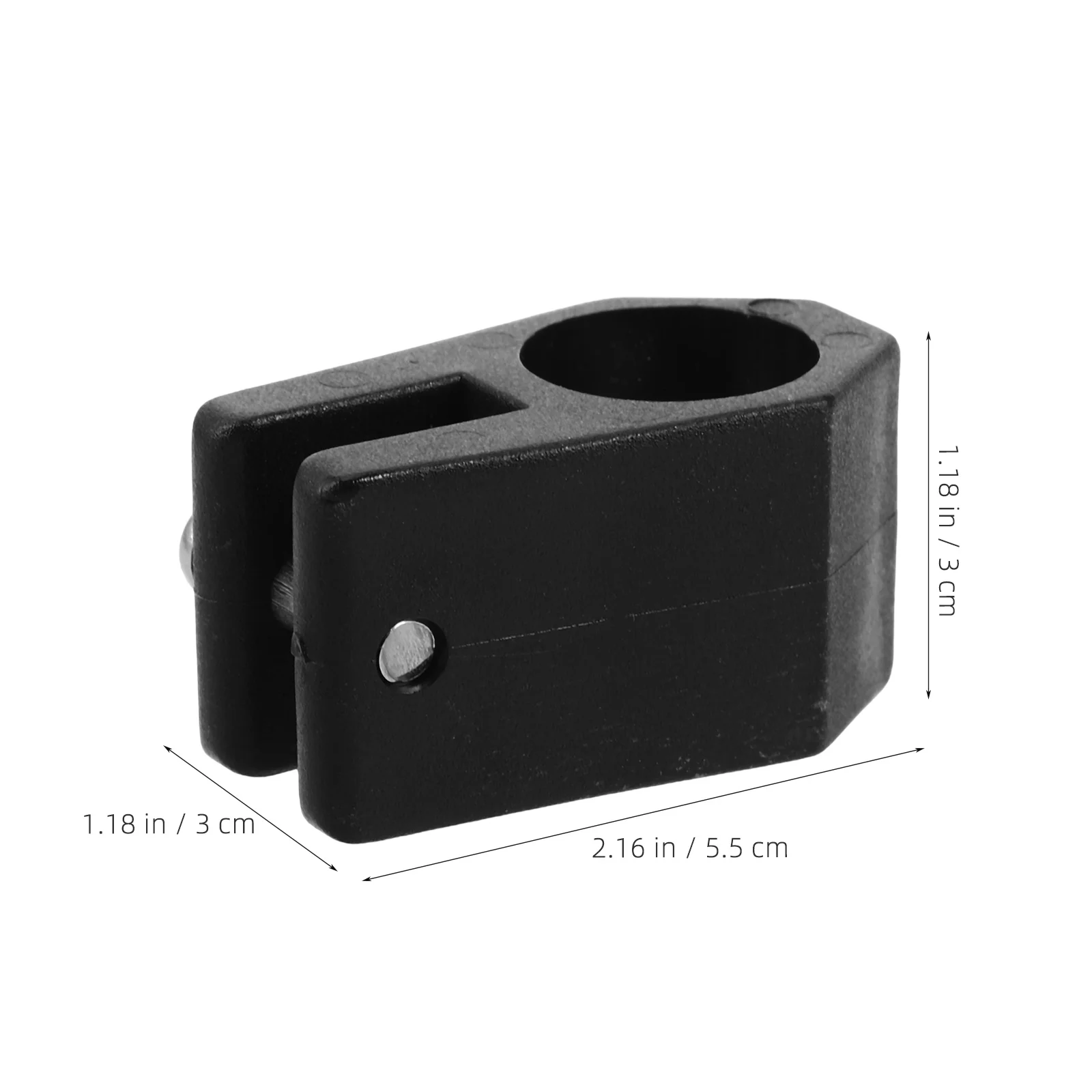 보트 아이 엔드 캡 헤비 듀티 나일론 비미니 탑 피팅 마린 캐노피 요트 액세서리 다용도 하드웨어 슬라이드 트랙 커넥터