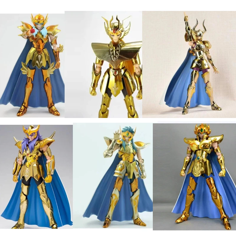 In Stock MC Saint Seiya Myth Cloth EX Aries Mu Leo Aiolia Pisces Aphrodite Cancer DeathMask Knights of The Zodiac Action Figure