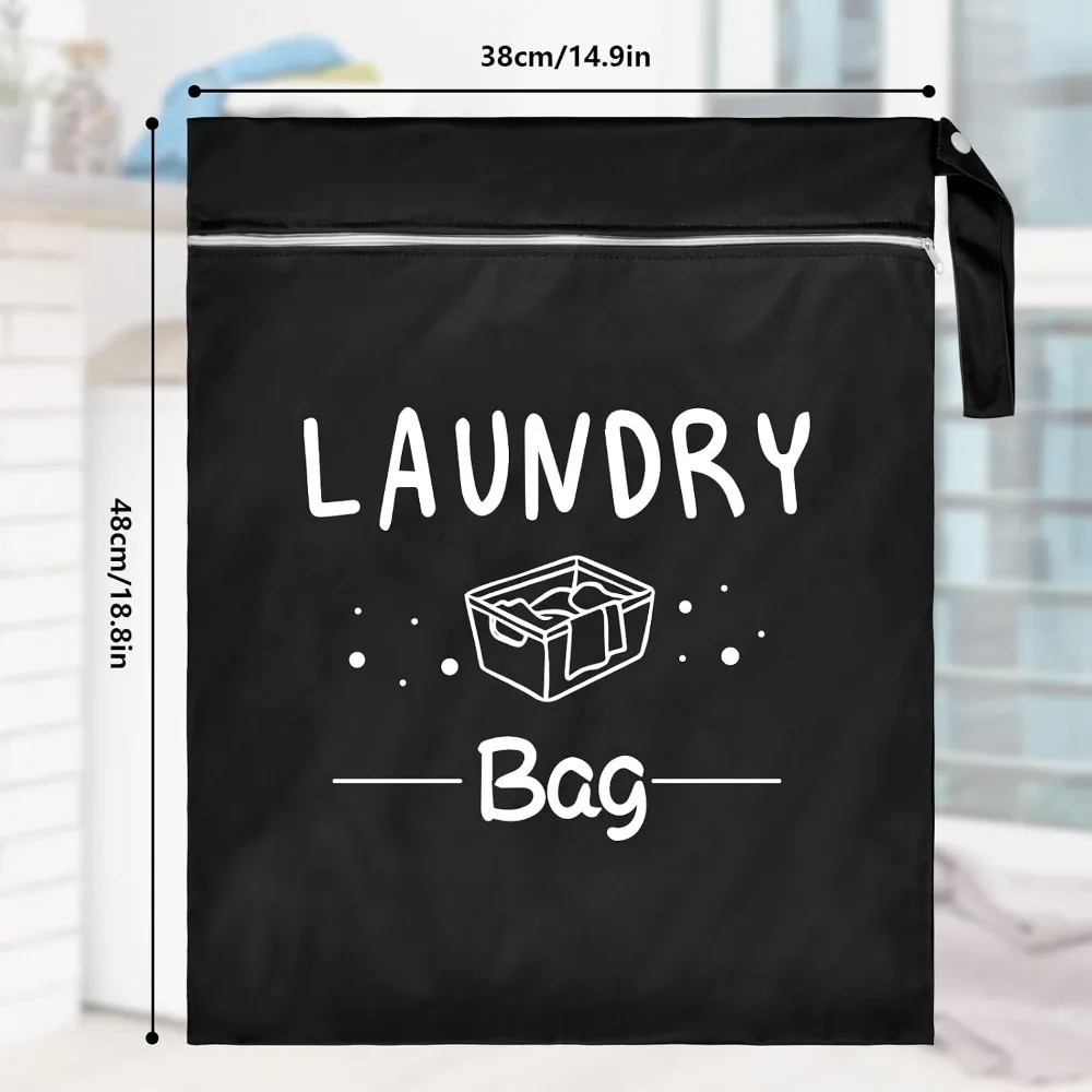 Portable Dirty Clothes Storage Bag Laundry Bags Oxford Waterproof Storage Pouch For Swimming Fitness Beach Clothes Organizer Bag