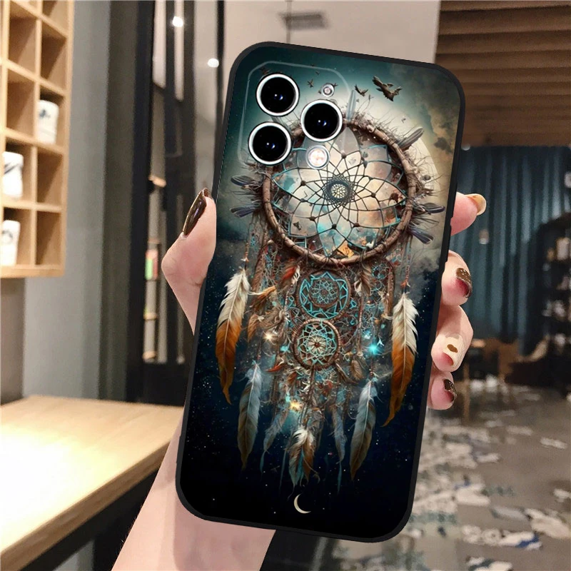 Dream catcher Phone Case For iphone 15 14 Pro Max 13 12 11 Pro Max XSMax XR 12 13 mini 14 Plus