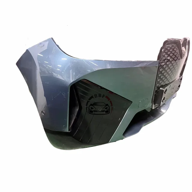 Hot Selling Used for B MW IX Front Bumper Assembly Sport ABS Nose Cut Radiator Fan Grille Auto Body Kit Upgrade Parts