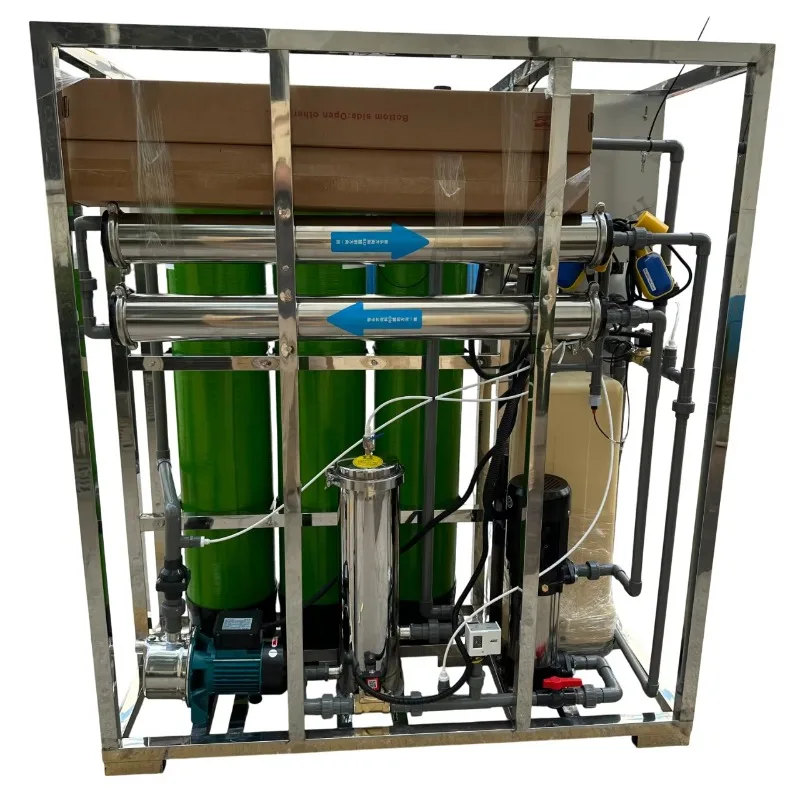 Mesin Reverse Osmosis (RO) 250L/H 500L/H dari Baja Anti Karat untuk Pengolahan Air