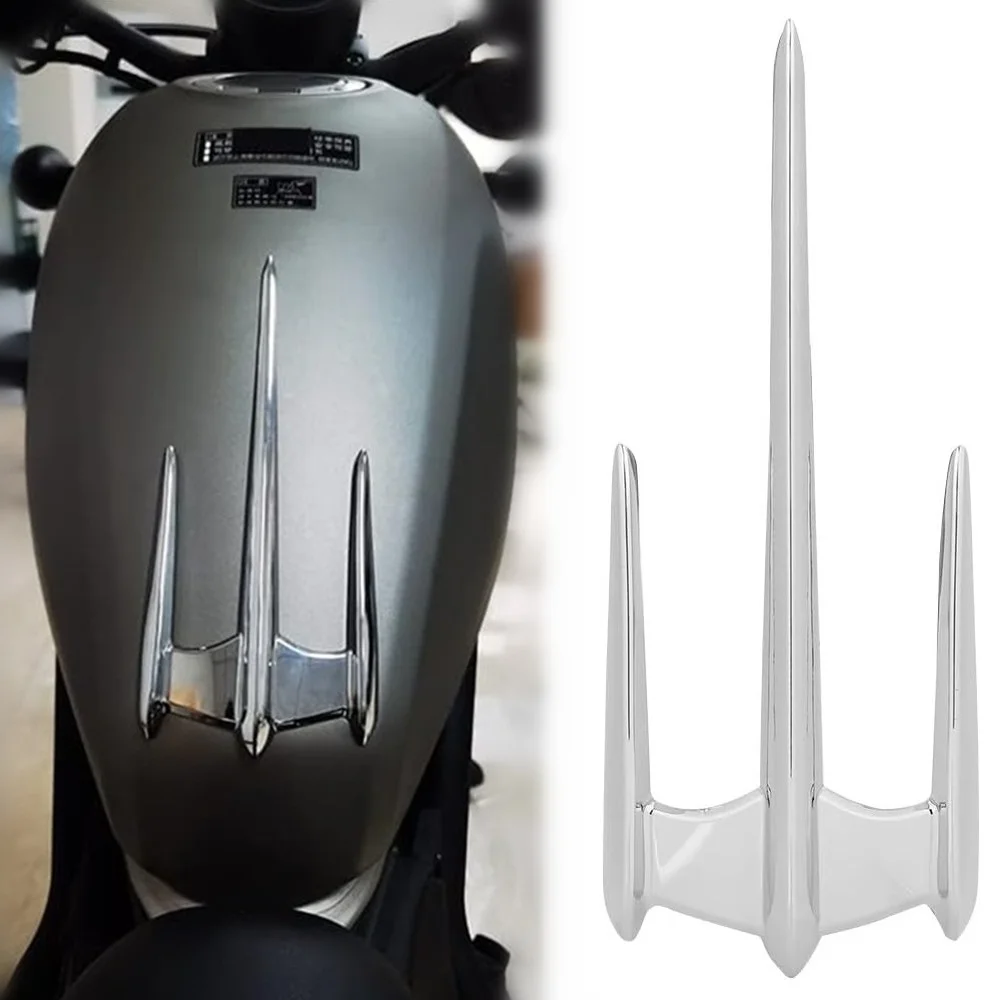 

Motorcycle ABS Chrome Dash Fuel Console Gas Tank Trim Cover Decoration Strip Protector Pad For Honda Rebel CMX300 CMX500 17-22