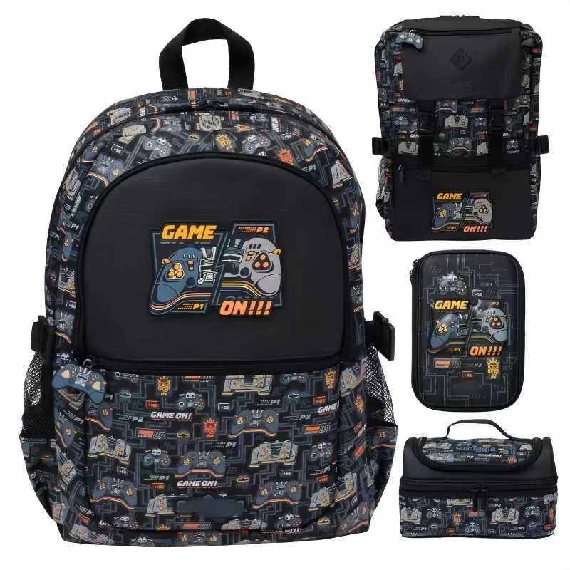 

Australia GAME.ON Student Backpack Large-capacity Travel Mountain Climbing and Hiking Storage Bag Stationery Pen Case Water Cup