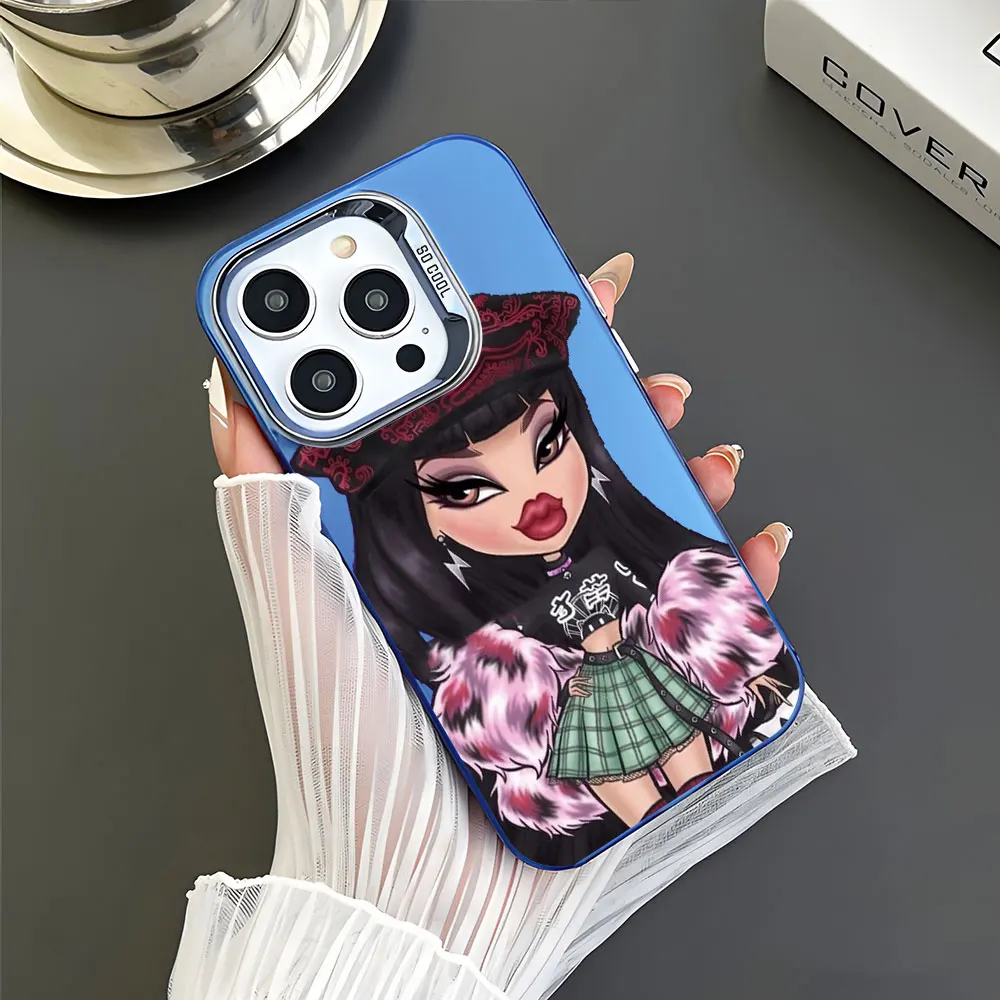 Lovely Doll Bratz Case for Apple iPhone 11 16e 14 15 16 Plus 12 Pro 13 Mini XR X XS Max Shockproof Phone Cover Bumper view 5