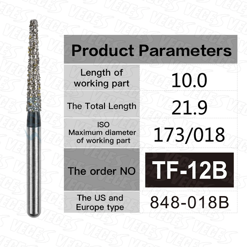 TR Typ Extra Grobe Dental Diamant Bohrer Standard Zahnmedizin Erdbeeren Bohrer Zahnarzt Werkzeuge FG High Speed Bur 1,6mm 10 stücke