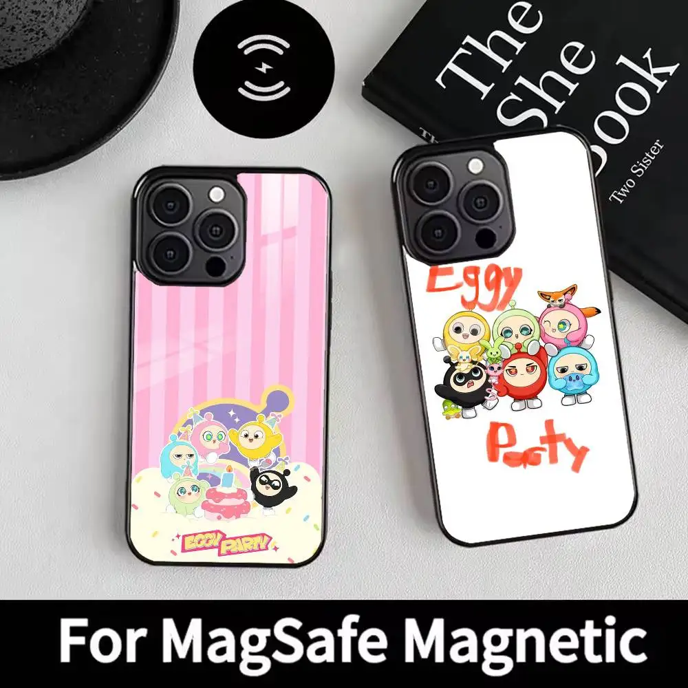 

game eggy party wallpaper Phone Case For iPhone 17,16,15,14,13,12,Plus,Pro,Max For Magsafe Magnetic Wireless Charge