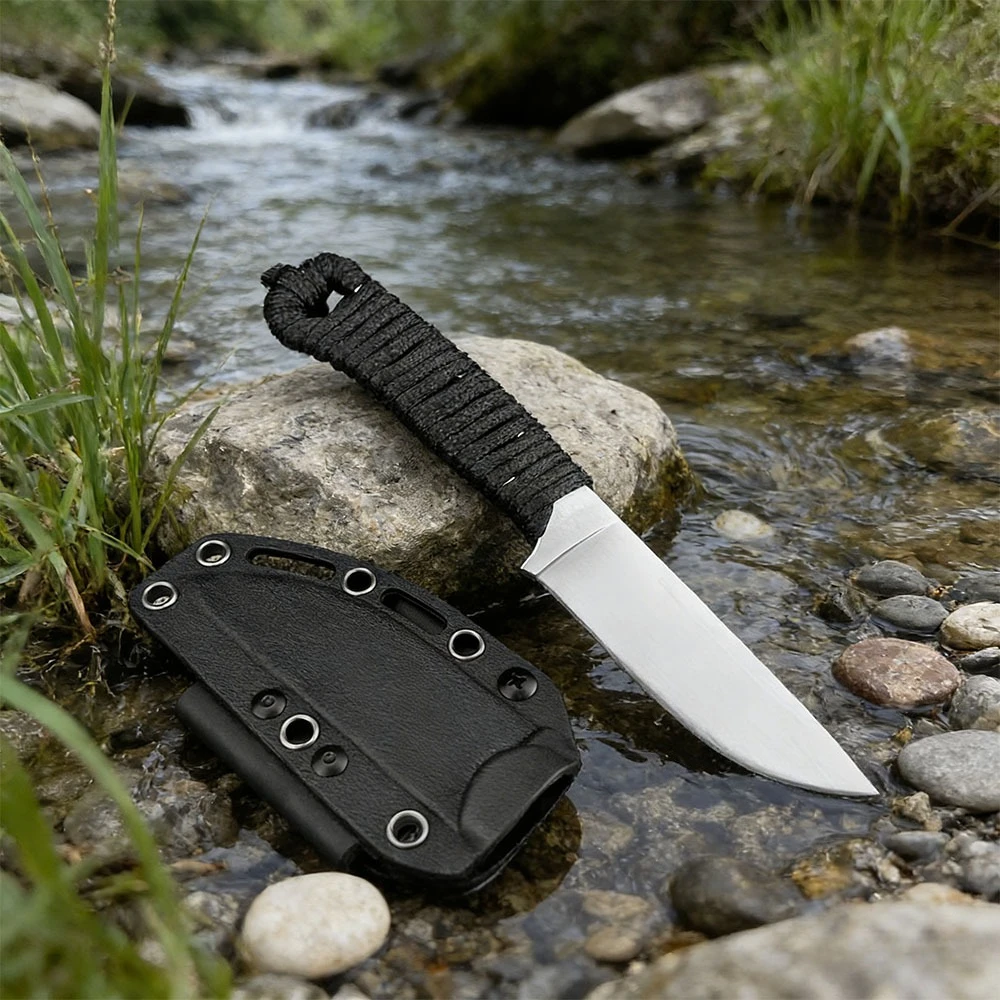 

Прямой нож для охоты в джунглях, нож для кемпинга, рыбалки, EDC, режущий инструмент для спасения в дикой природе, портативный нож для приключений на открытом воздухе