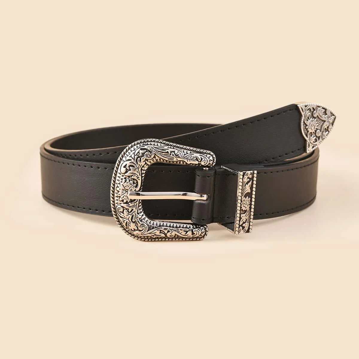 Vintage Alloy Carve… - image