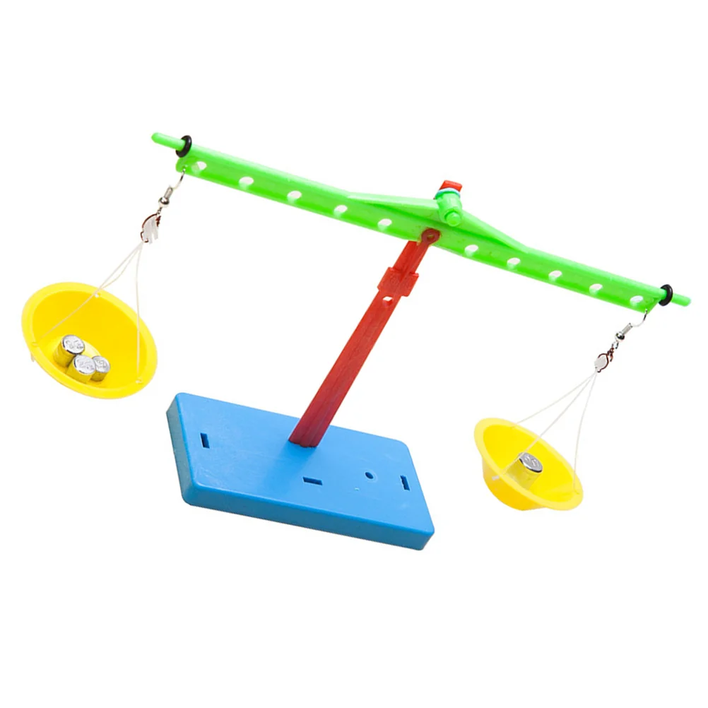 ชุดอุปกรณ์ทดลองวิทยาศาสตร์ 1 ชุด ชุดการศึกษา STEM สำหรับเด็ก ชุดสร้างเครื่องชั่งน้ำหนักแบบ DIY สร้างสรรค์โครงการวิทยาศาสตร์ของคุณเอง ชุดการเรียนรู้