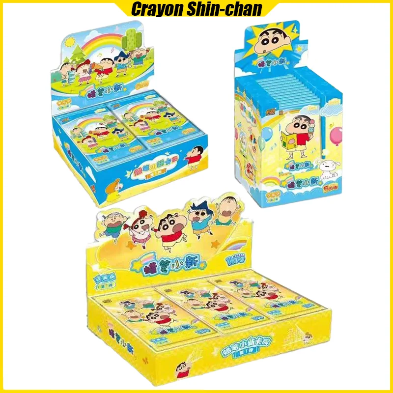 

KADONG VOL.1 Series Crayon Shin-chan Cards Anime Collection Cards Mistery Box Board Games Toys Birthday Gifts for Boys and Girls