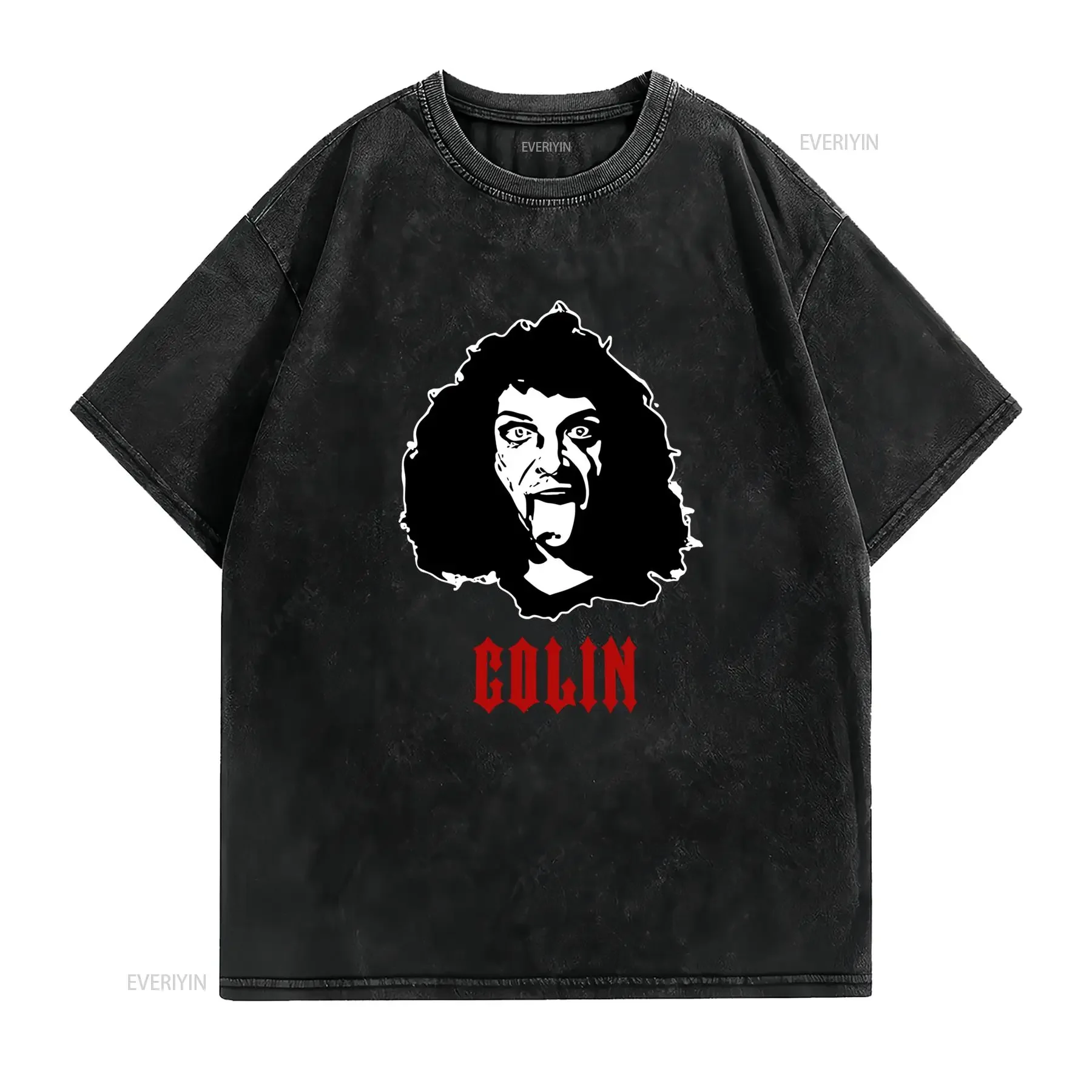 Men'S Bad News Tour T Shirt with Rik Mayall Colin Gigson Comic Strip Funny British Comedy Music Parody Design Casual Round