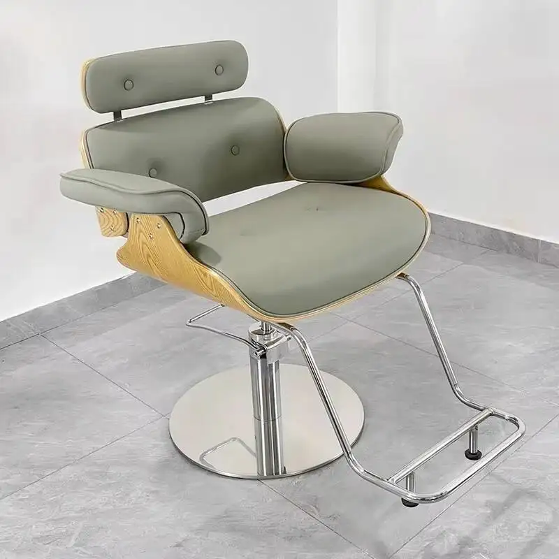 Trendy Comfortable Barber Chairs Beauty Luxury Modern Ergonomic Salon Chairstyling Professional Sillon Barbero Salon Furniture