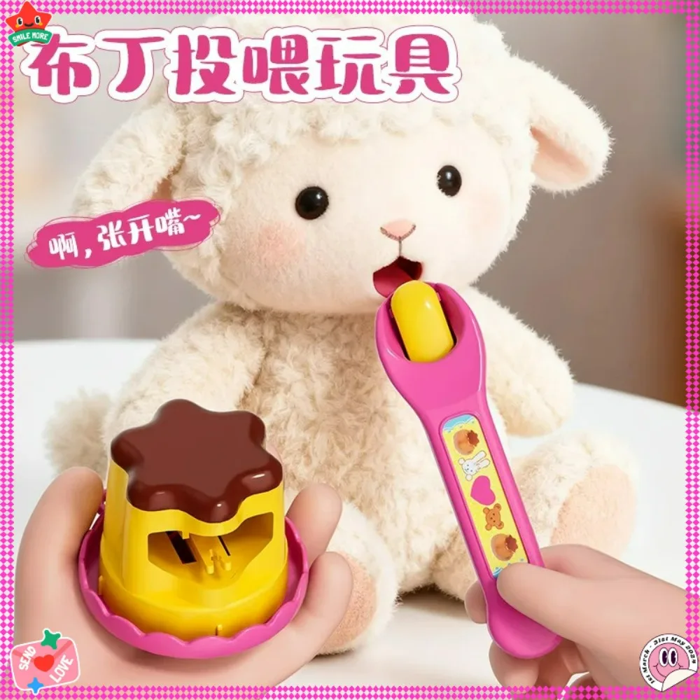 Voedselpuddingvoerspeelgoed, NIEUW 6 soorten - IJs/Pudding/Bento/Ramen met dienblad Rollenspel Vroeg onderwijs Speelhuisspeelgoed