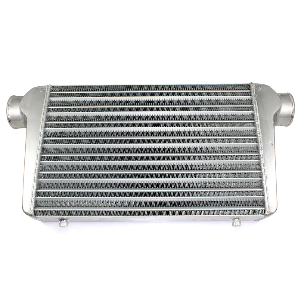 Automobile intercooler universal 460x300x76-76MM intake turbine radiator supercharged modified aluminum tubular type