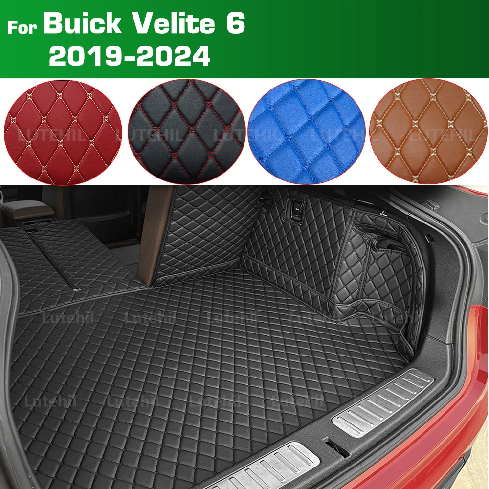 

For Buick Velite 6 2019-2024 23 22 21 20 Auto Full Coverage Trunk Mat Car Protective Pad Cargo Liner Interior Accessories