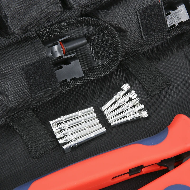 Solar Crimper Tool Kit for Solar Panel Cable Solar Installation Assembly Tools for 14-10AWG Crimping pliers PV Connector Spanner