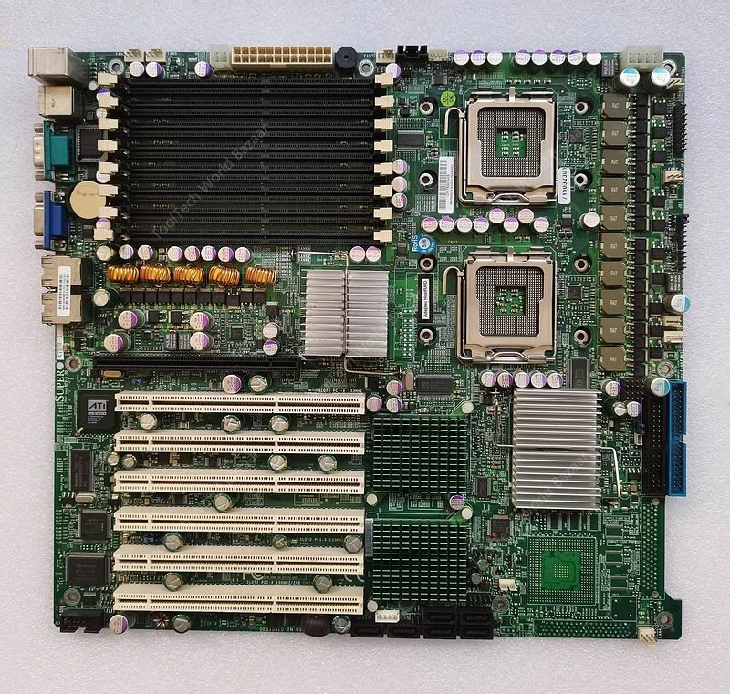 

X7DBE-X 5000 chipset 771 pins Dual channel 6 PCI-X slots, equipment machine main board