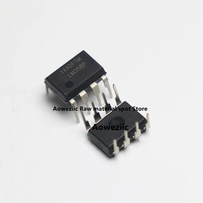 Aoweziic 2021 + 100% Neue Importiert Original LM358P LM358 DIP-8 Dual Betriebs Verstärker IC Chip