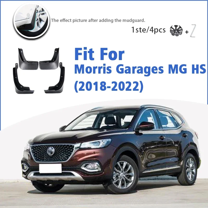 

2018 2019 2020 2021 2022 2023 FOR MG HS MGHS Paralame Fender Mud Flap Guards Splash Front Rear Car Accessories 4pcs