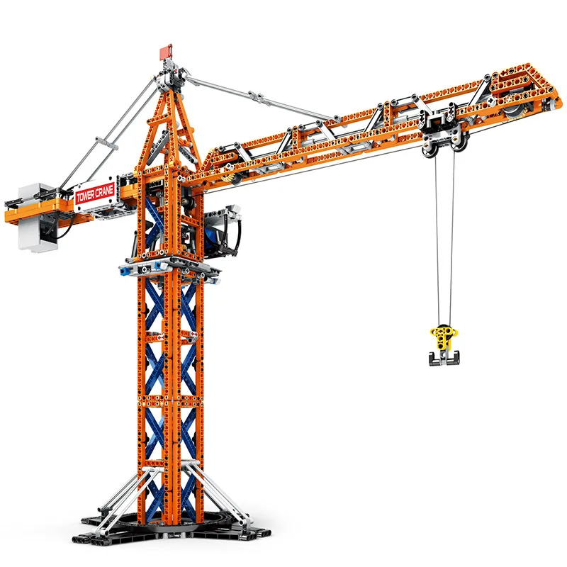 

1176PCS 22013 Tower Crane Model RC Engineering Vehicle Building Blocks RC Car Model Bricks DIY Toy Holiday Gift Birthday Gift