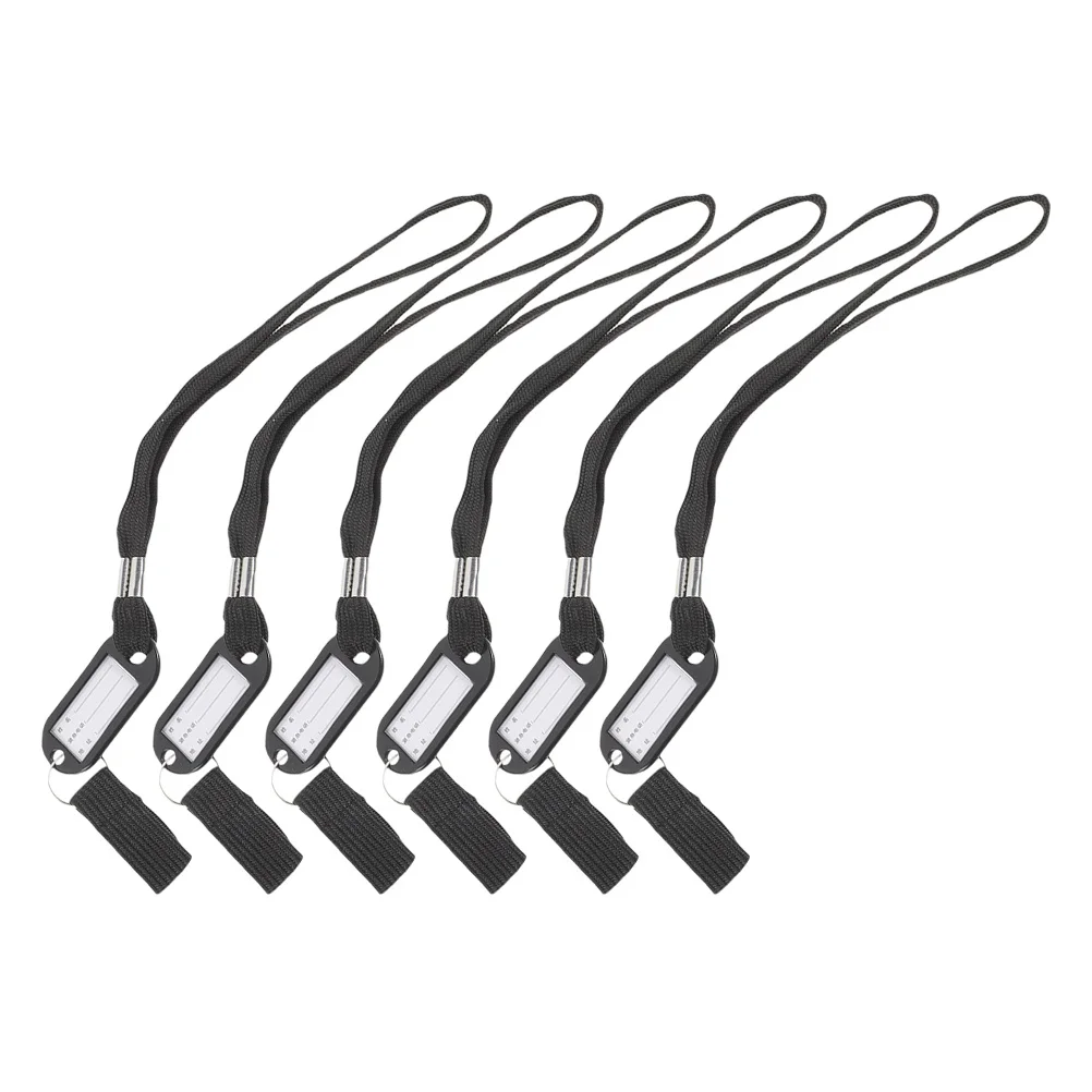 

6Pcs Cane Wrist Strap Anti Lost Lanyard Walking Stick Rope Adjustable Durable Slip Resistant Reusable Elderly Safety