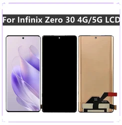 100% Tested AMOLED Original 6.78'' For Infinix Zero 30 4G 5G X6731 X6731B LCD Display Touch Screen Digitizer Assembly Parts