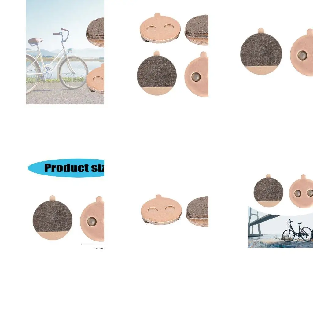 R6FE 2pcsPerformances Cycling Brakes Replacement Brake Pad Security Cycling Brake Pad