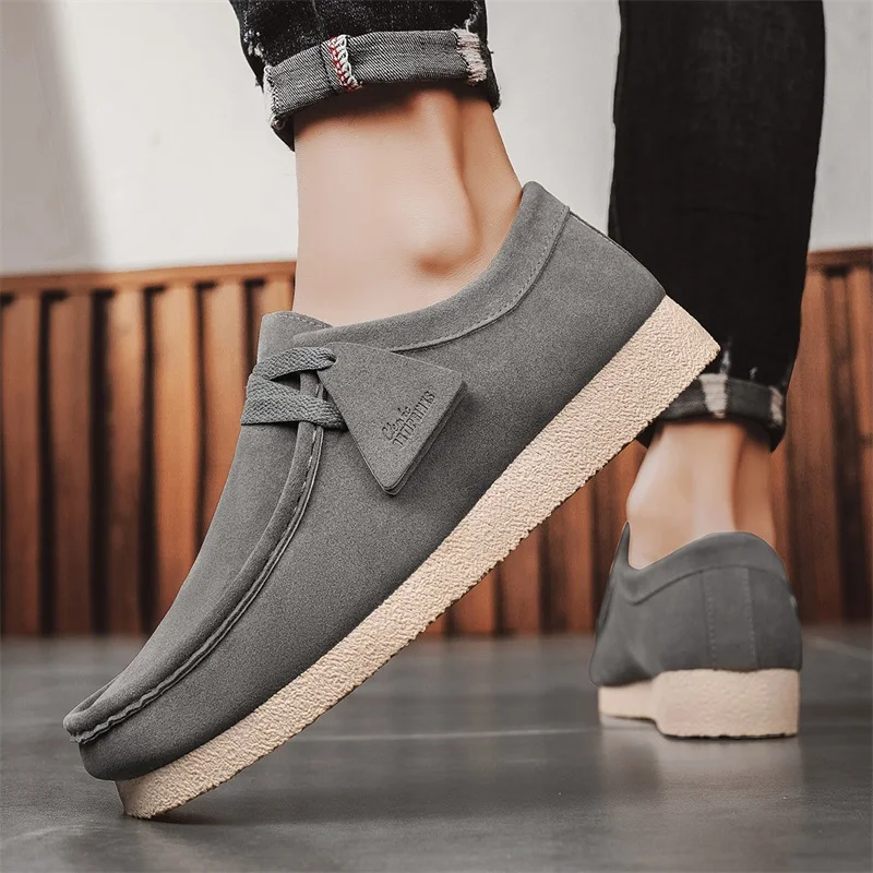 

Men's Casual Loafers - New Style Soft-Sole Comfortable Suede Simple Fashion Outdoor Slip-Resistant Comfortable Versatile