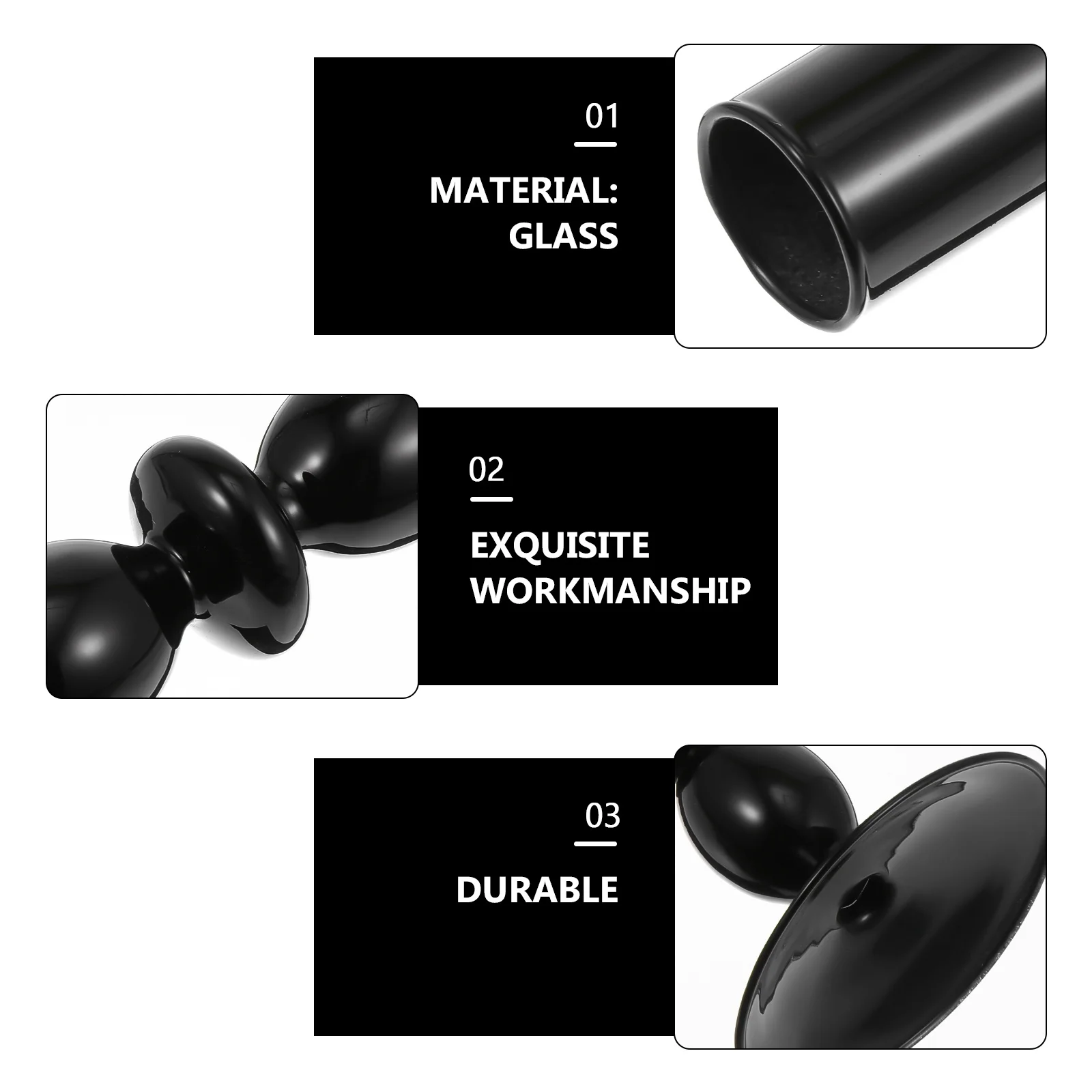 

1Pcs Retro Holder Glass Decorative Candlestick for Home Wedding Party Romantic Lighting Vintage Style Elegant Atmosphere