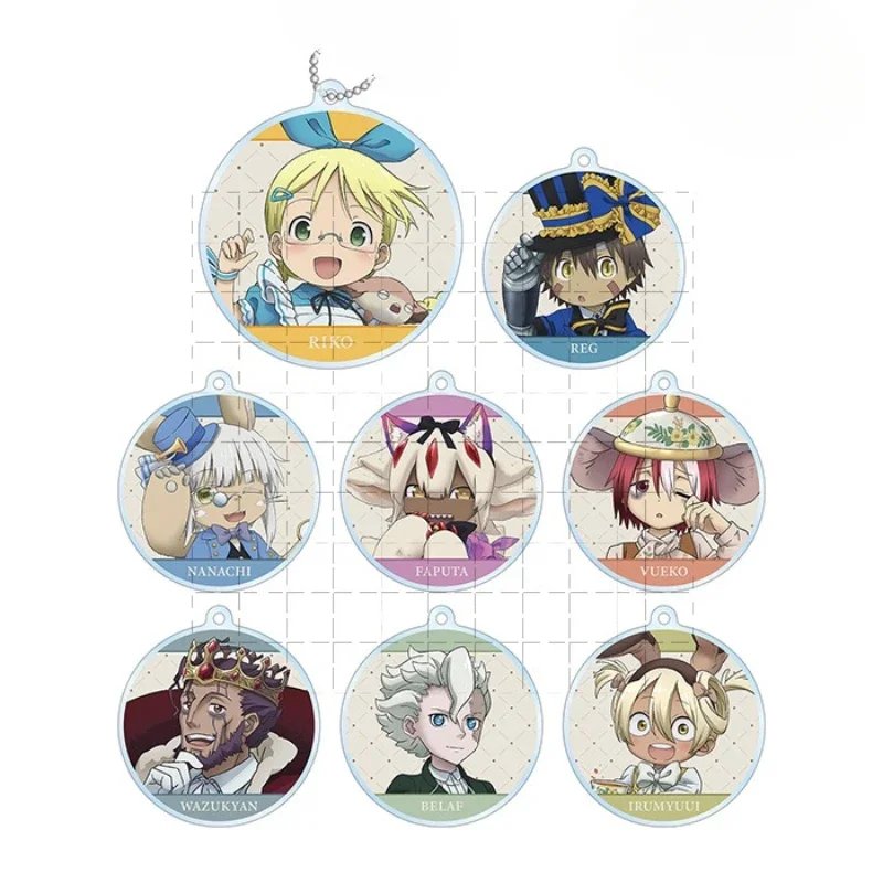 

Игра Wazukyan Vueko Riko Belaf Nanachi Irumyuui Faputa брелок кукла аниме акриловый брелок кулон для подарка