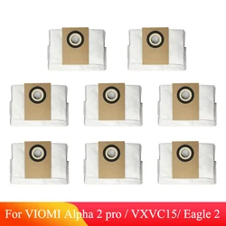 For Viomi Alpha 2 Pro  Robot Vacuum Cleaner VXVC15/ Eagle 2 Disposable Dust Bag Part  Non-woven Fabric  Replacement Accessory