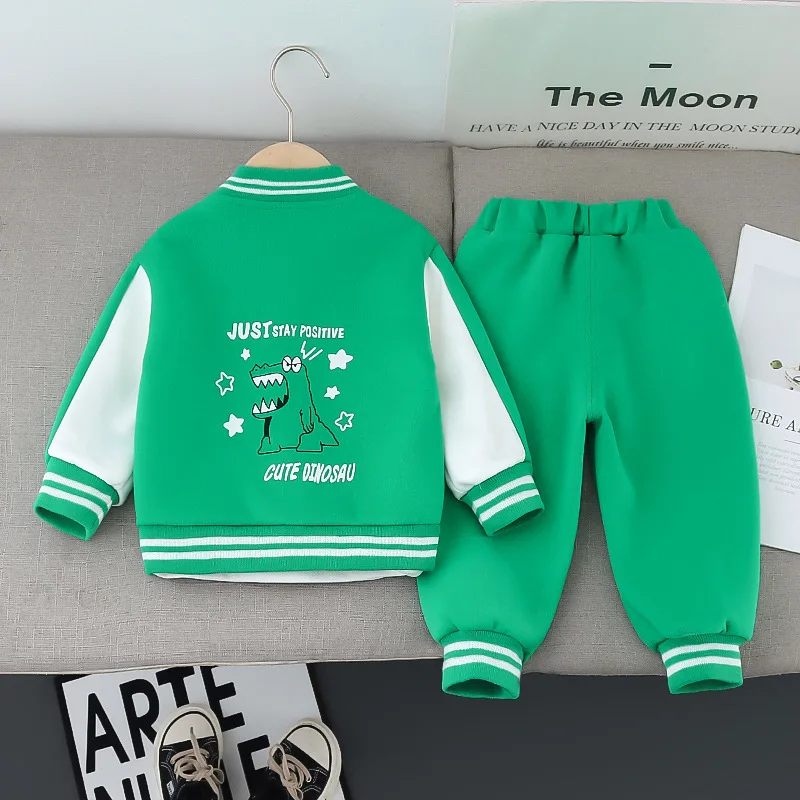 New Spring Autumn Baby Girl Clothes Children Boys Sports Jacket T-Shirt Pants 3Pcs/Sets Toddler Casual Costume Kids Tracksuits