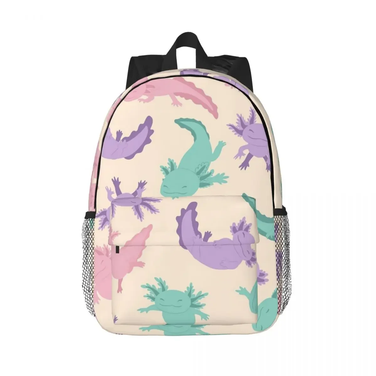 Axolotls Backpacks Teenager Bookbag Fashion Students School Bags Travel Rucksack Shoulder Bag Large Capacity