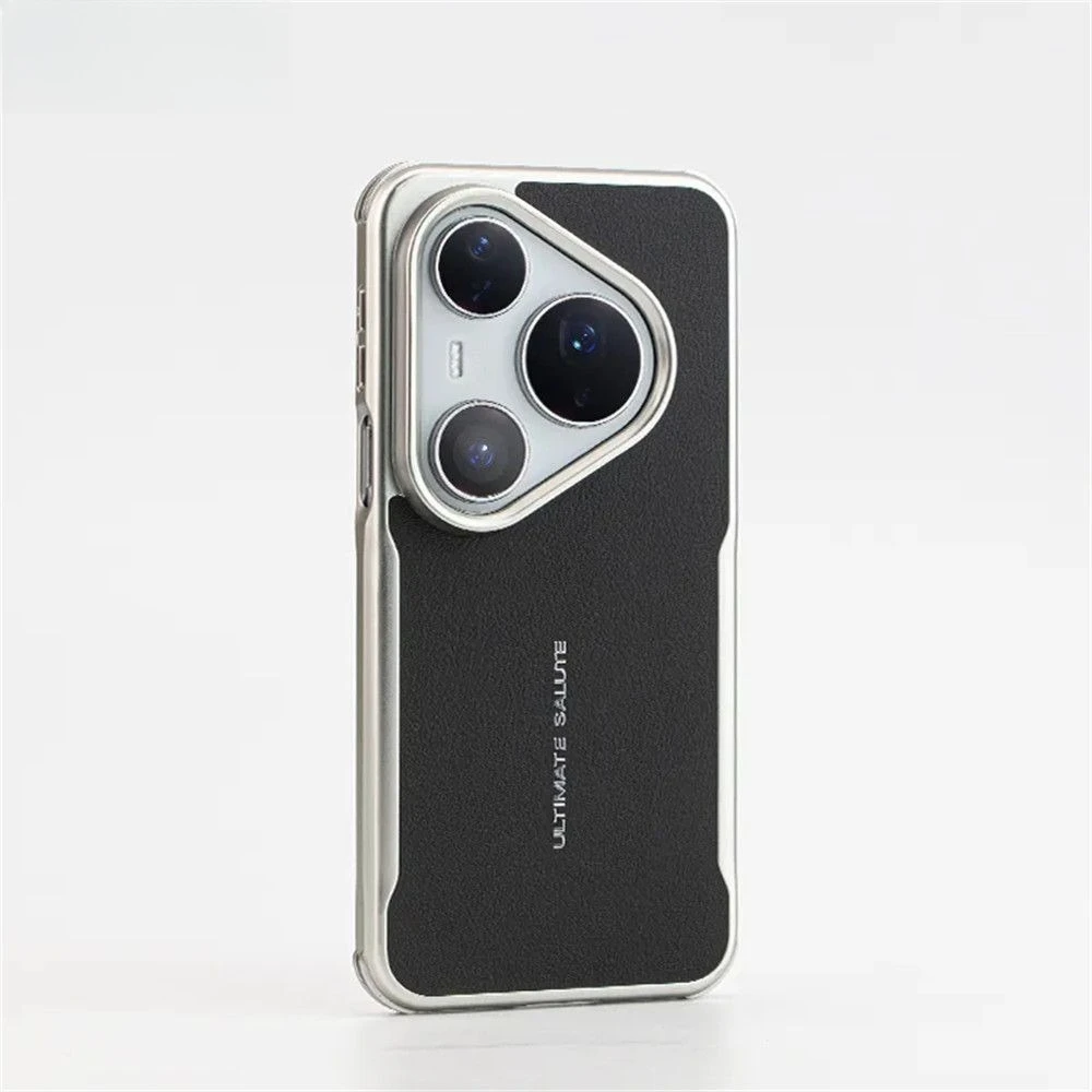 Für Huawei Pura 80 70 Ultra Pro Fall Harte PU Leder Magnetische Drahtlose Lade Zurück Abdeckung Fall Für Huawei Pura 80 70 pro Shell