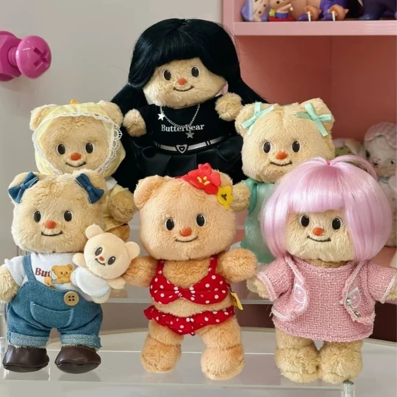 

X11 Butter Bear Ootd Series Plush Pendant Blind Box Trendy Toy Accessories Cute Gifts For Girls Surprise Celebrities Same Style