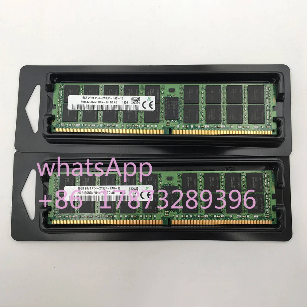 1 PCS For Server Memory 16G 16GB 2RX4 PC4-2133P ECC DDR4 RAM HMA42GR7MFR4N-TF