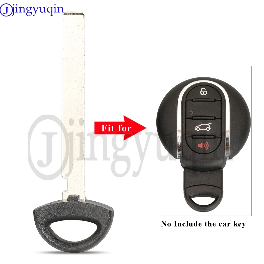 jingyuqin Insert Emergency Car Key Blade For BMW Mini Cooper Countryman Clubman F-Series F55 F56 2015-2018 Uncut Blank