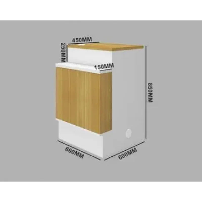 custom.Convenience Store Cash Register Mother Store Bar Modern Customized Size Powder Coated Counter Fro